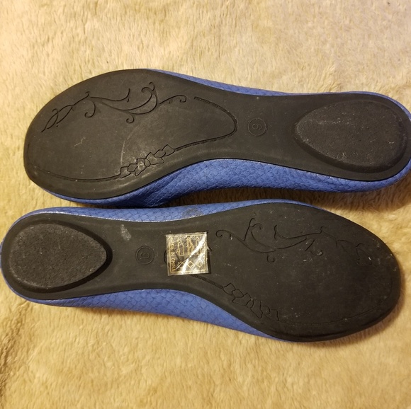 GC Shoes - Blue Gemstone Flats - Picture 3 of 5